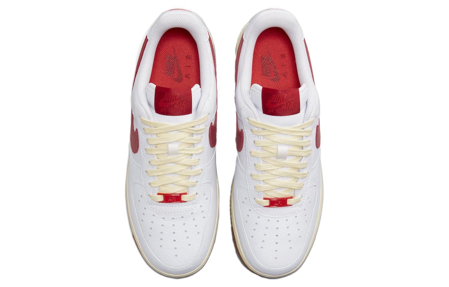 ( Women ) Nike Air Force 1 ’07 ‘White Red Gum’ FN3493-100 - Image 4