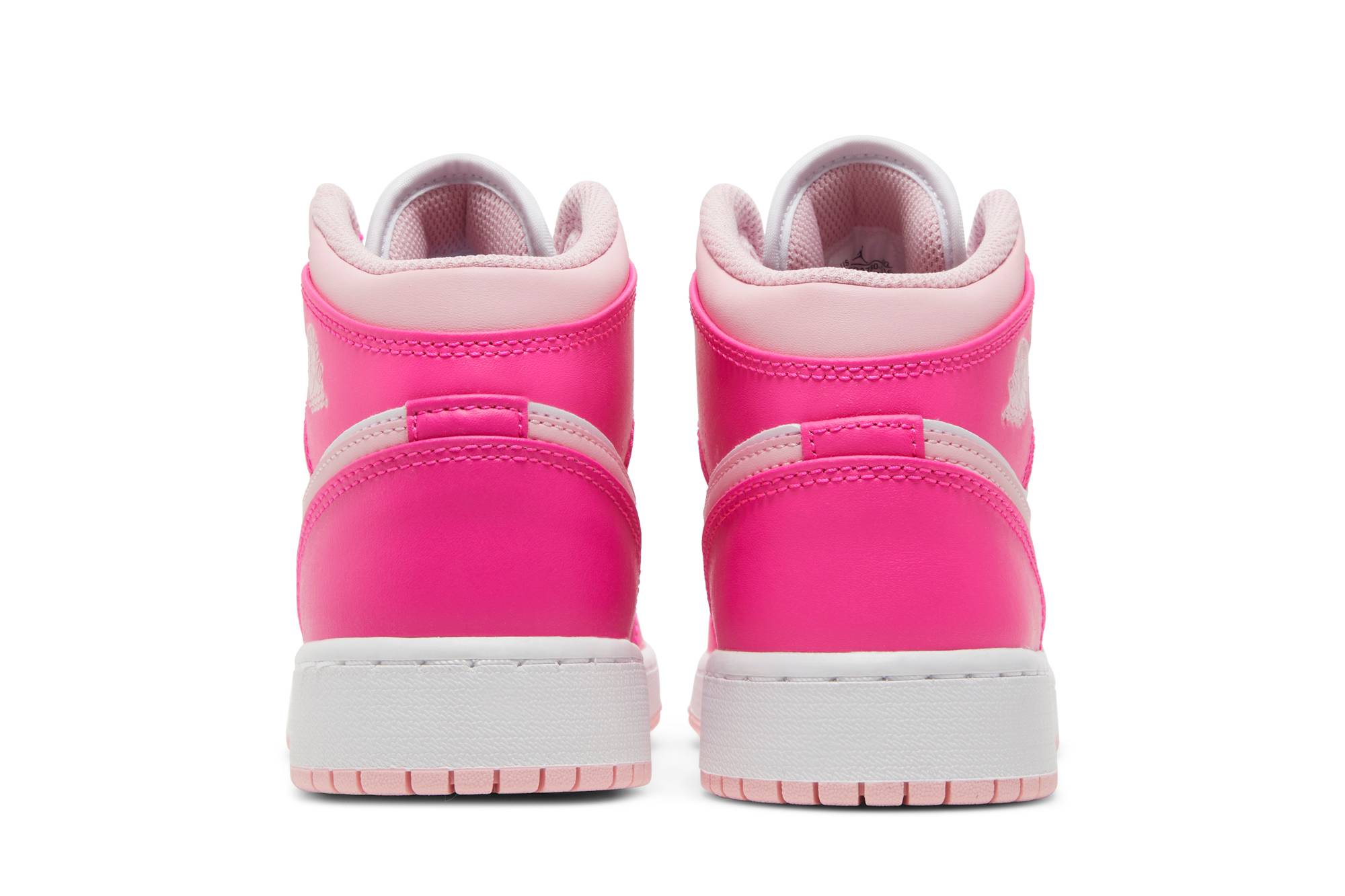 ( Grade School ) Air Jordan 1 Mid Medium Soft Pink FD8780-116 - Image 6