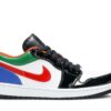 ( Women ) Air Jordan 1 Low Multi-Color Black Toe CZ4776-101