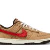 CLOT X Nike Dunk Low SP Flax FN0317-121