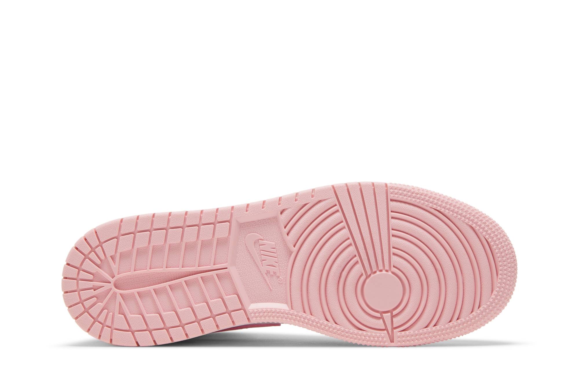 ( Grade School ) Air Jordan 1 Mid Medium Soft Pink FD8780-116 - Image 4