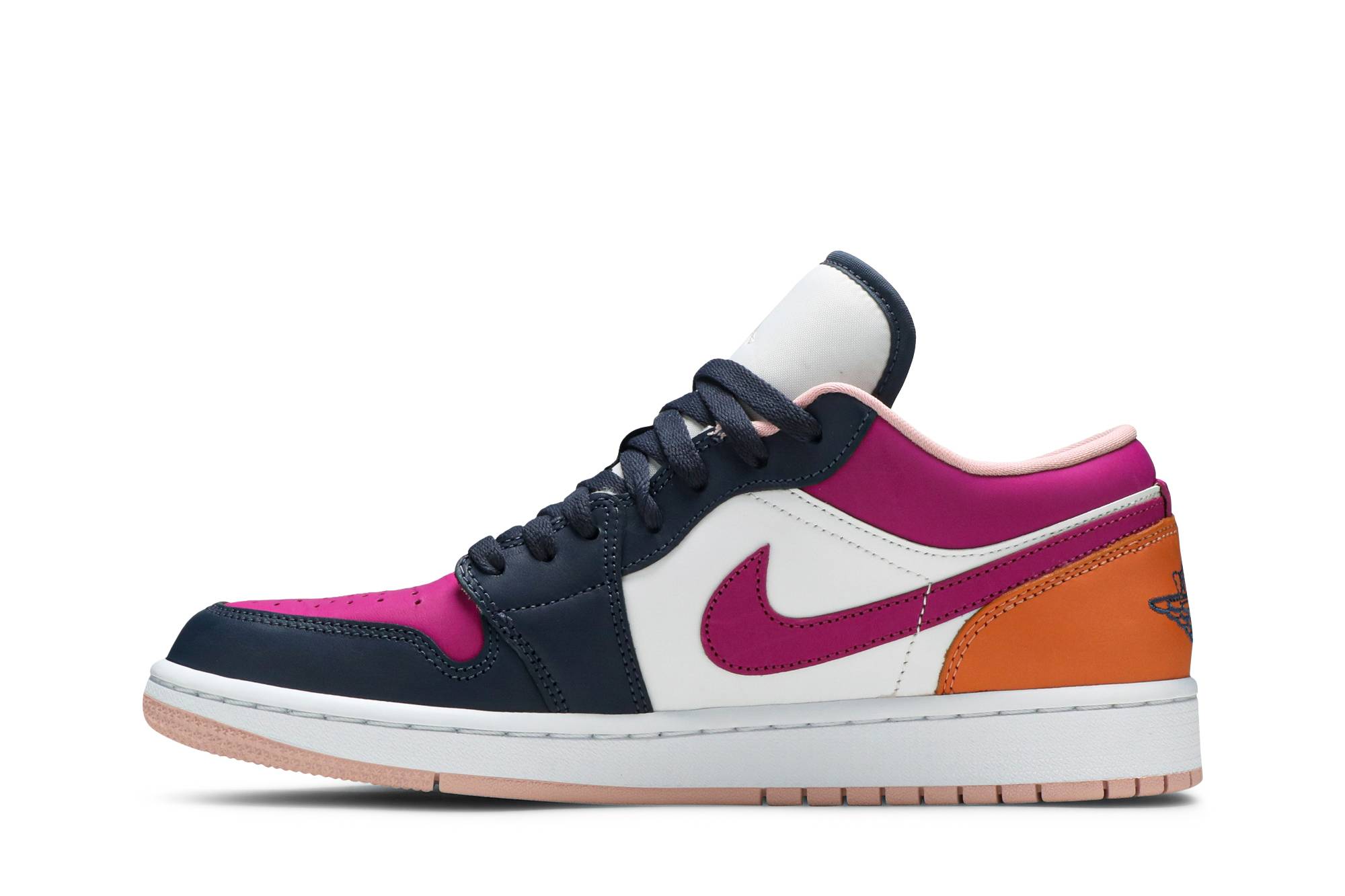( Women ) Air Jordan 1 Low SE ‘Mismatched – Purple Magenta’ DJ4342-400 - Image 3