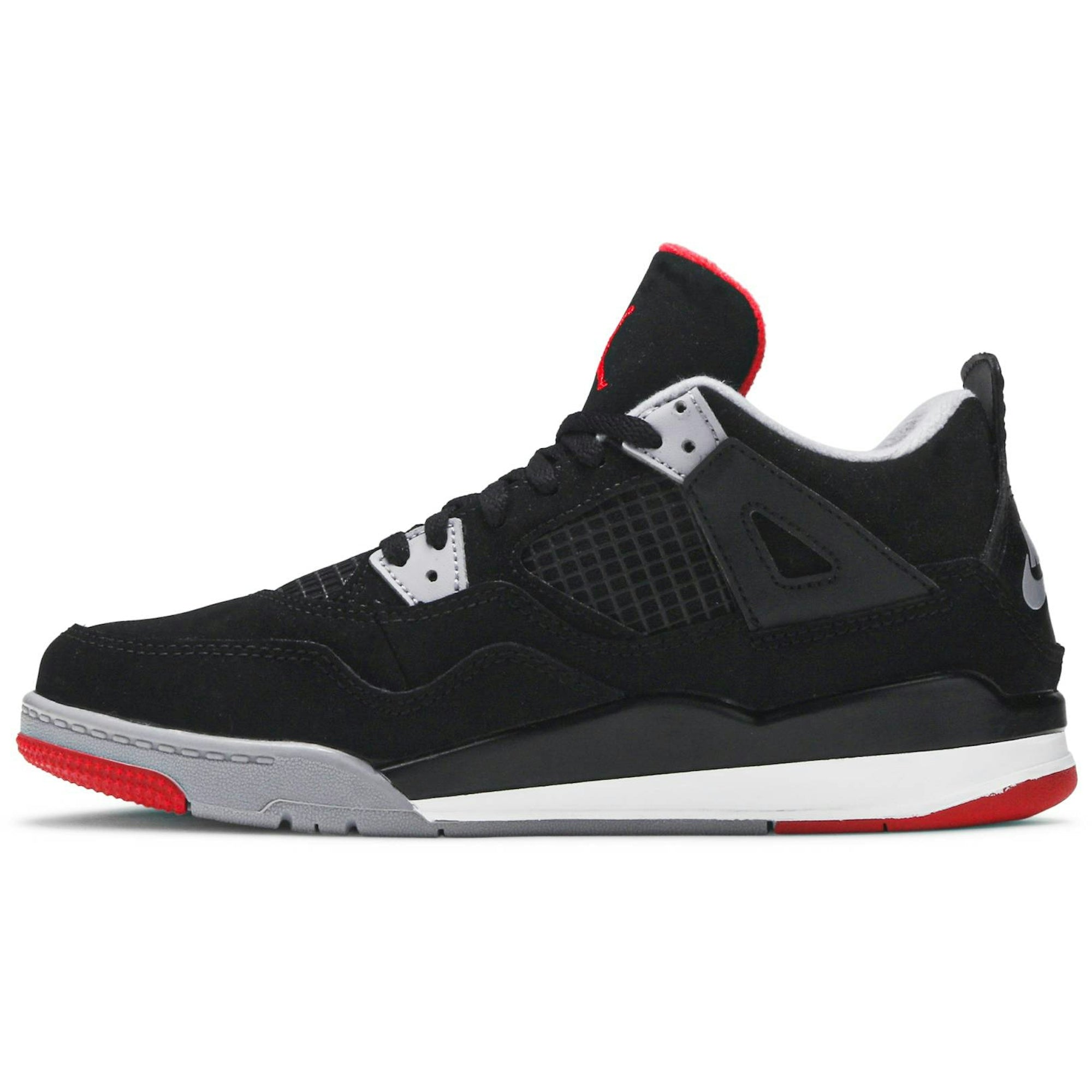 ( Preschool ) Air Jordan 4 Retro OG Bred 2019 BQ7669-060 - Image 3