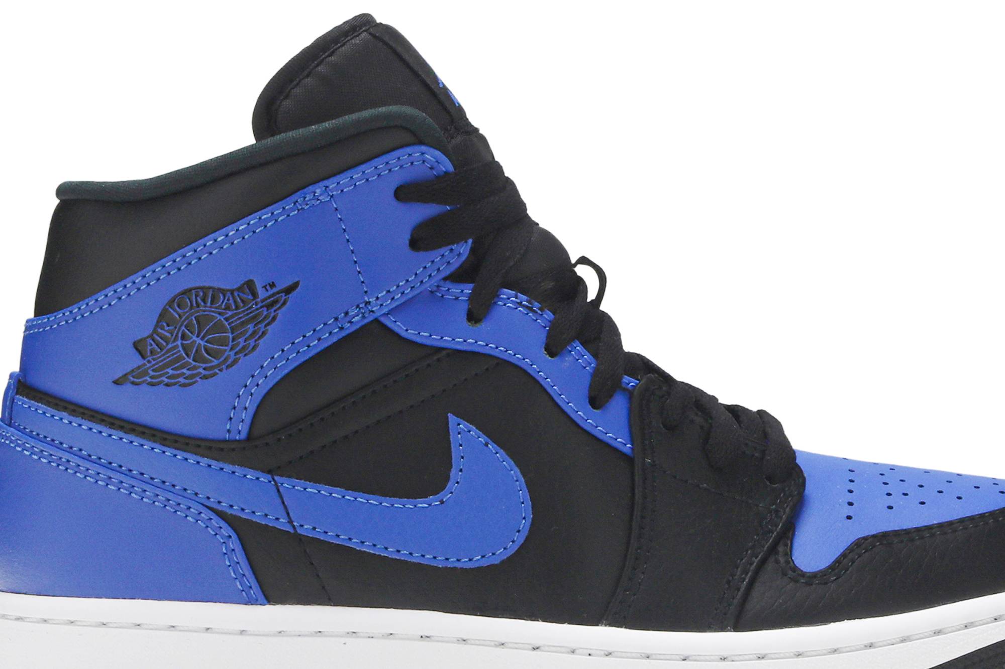 Air Jordan 1 Mid ‘Hyper Royal’ 554724-077 - Image 2