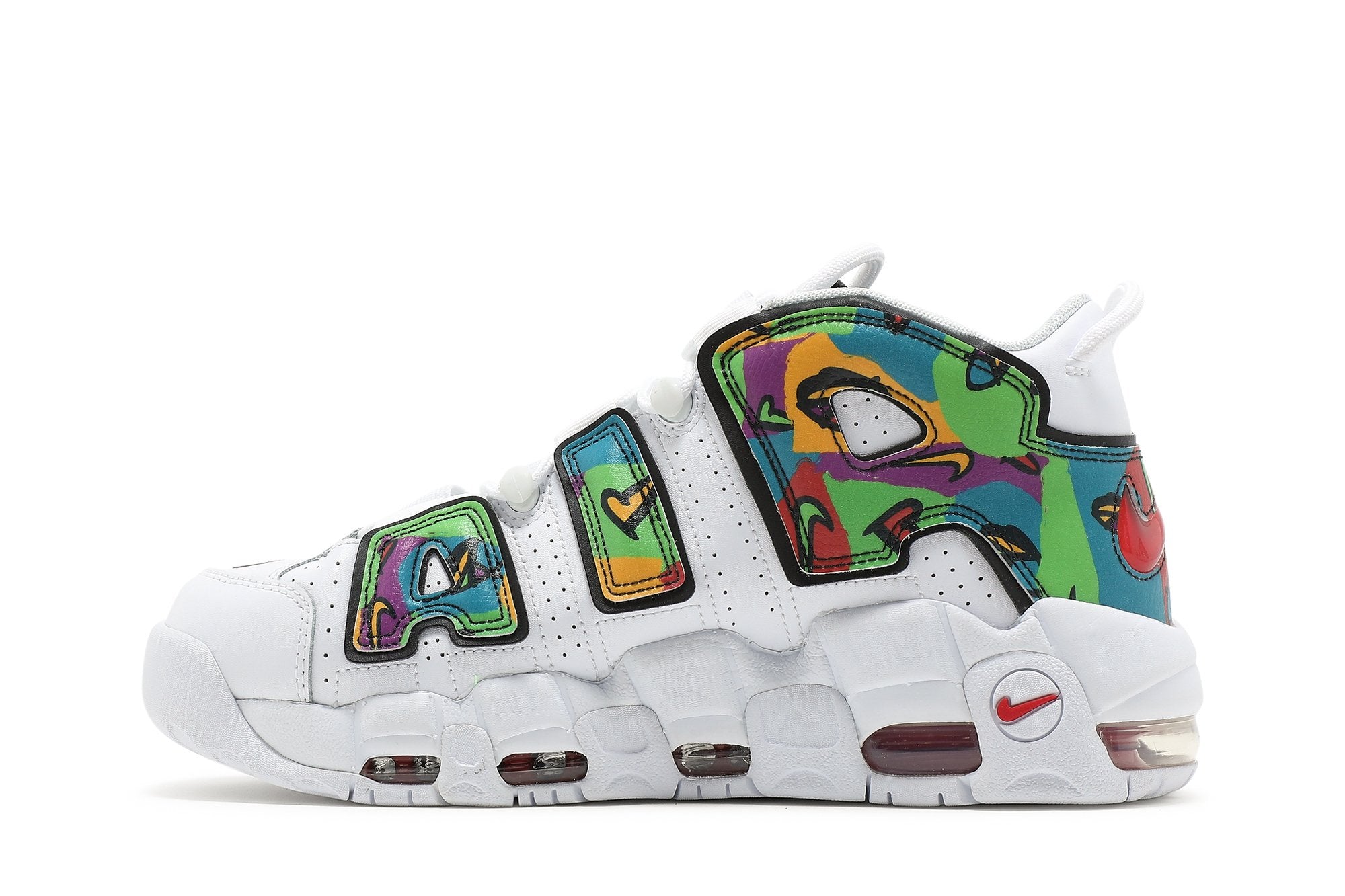 Nike Air More Uptempo Peace Love Swoosh - Image 3