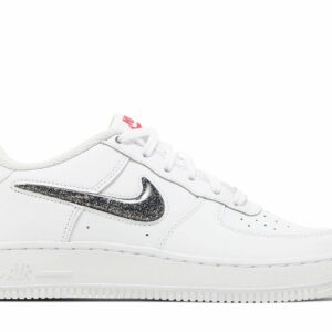 ( Grade School ) Nike Air Force 1 Low LV8 ‘White Metallic Silver’ DC9651-100