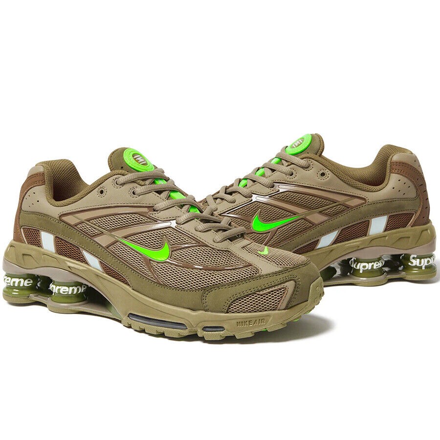Nike Shox Ride 2 SP X Supreme Olive - Image 2