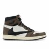 Travis Scott X Air Jordan 1 Retro High OG ‘Mocha’ Unfading Sneaker