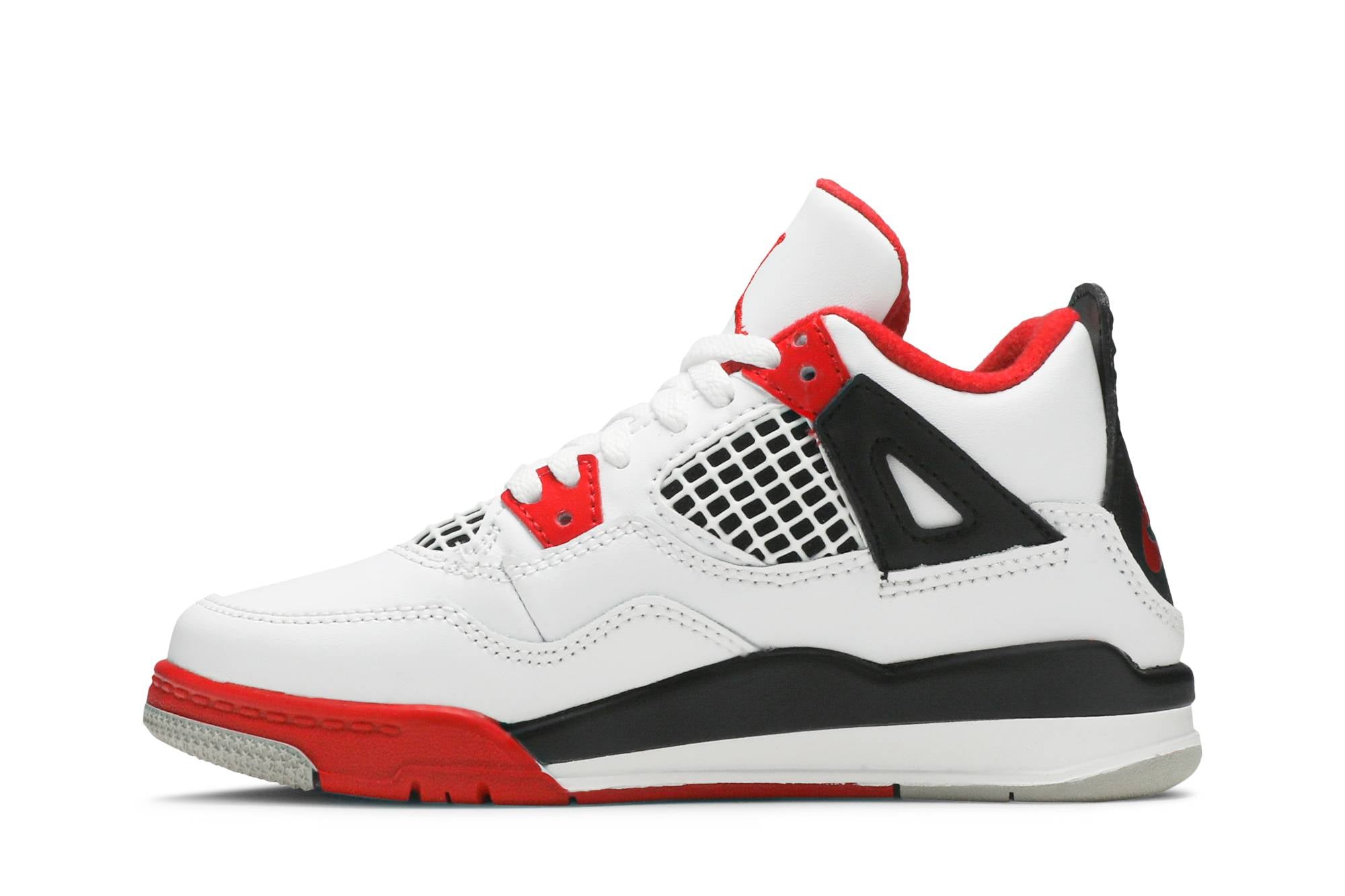 ( Preschool ) Air Jordan 4 Retro OG ‘Fire Red’ 2020 BQ7669-160 - Image 10
