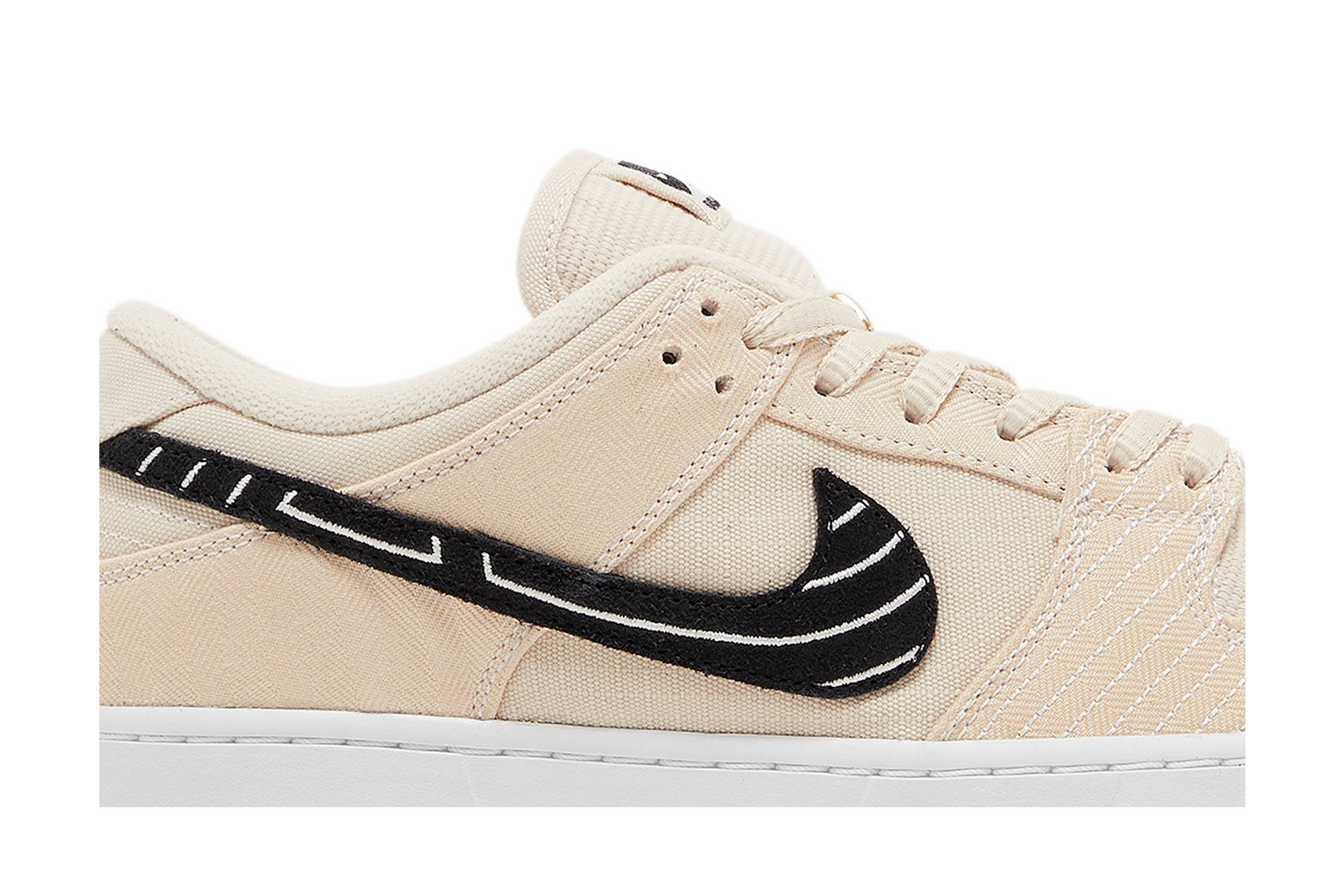 Albino Preto X Nike SB Dunk Low ‘Fossil’ FD2627-200 - Image 2
