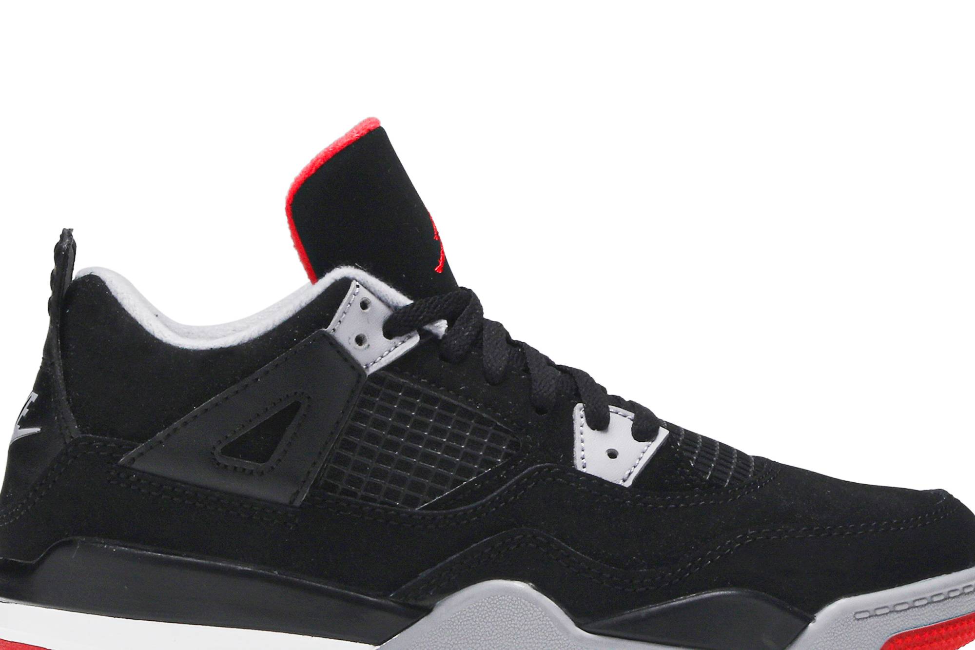( Preschool ) Air Jordan 4 Retro OG Bred 2019 BQ7669-060 - Image 9