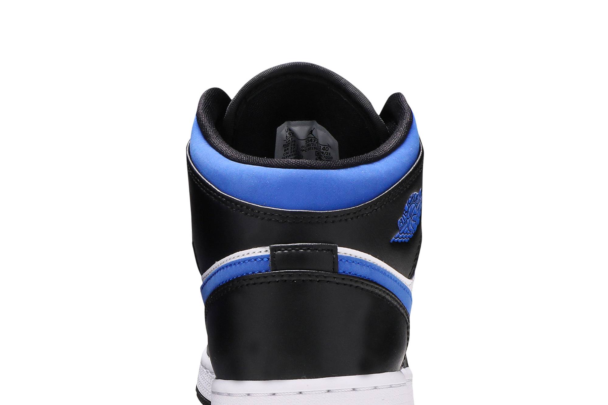 ( Grade School ) Air Jordan 1 Mid ‘Racer Blue’ 2021 554725-140 - Image 7