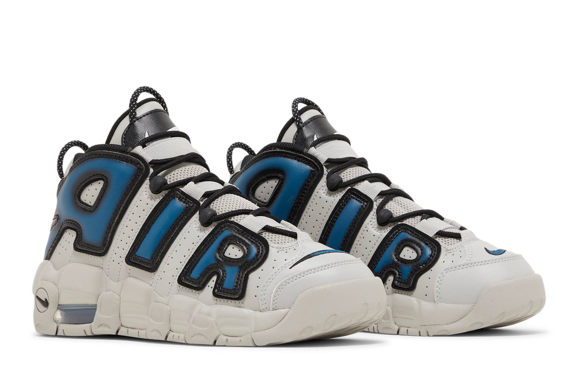 ( Grade School ) Nike Air More Uptempo ’96 ‘Industrial Blue’ FJ1387-001 - Image 8