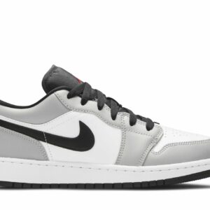 ( Grade School ) Air Jordan 1 Low ‘Light Smoke Grey’ 553560-030