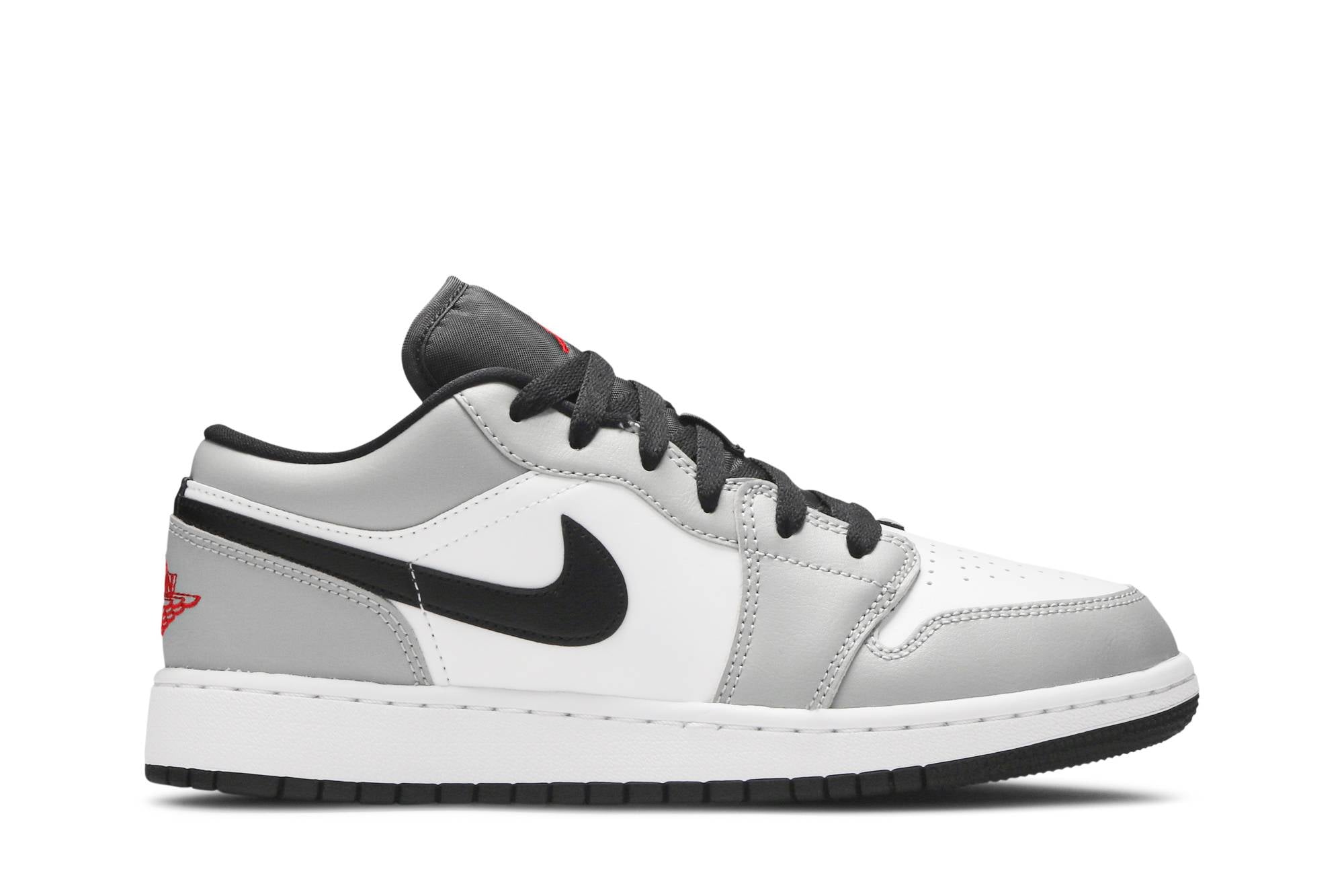 ( Grade School ) Air Jordan 1 Low ‘Light Smoke Grey’ 553560-030