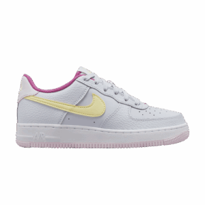( Grade School ) Nike Air Force 1 Grey Citron Fuchsia DV7762-001