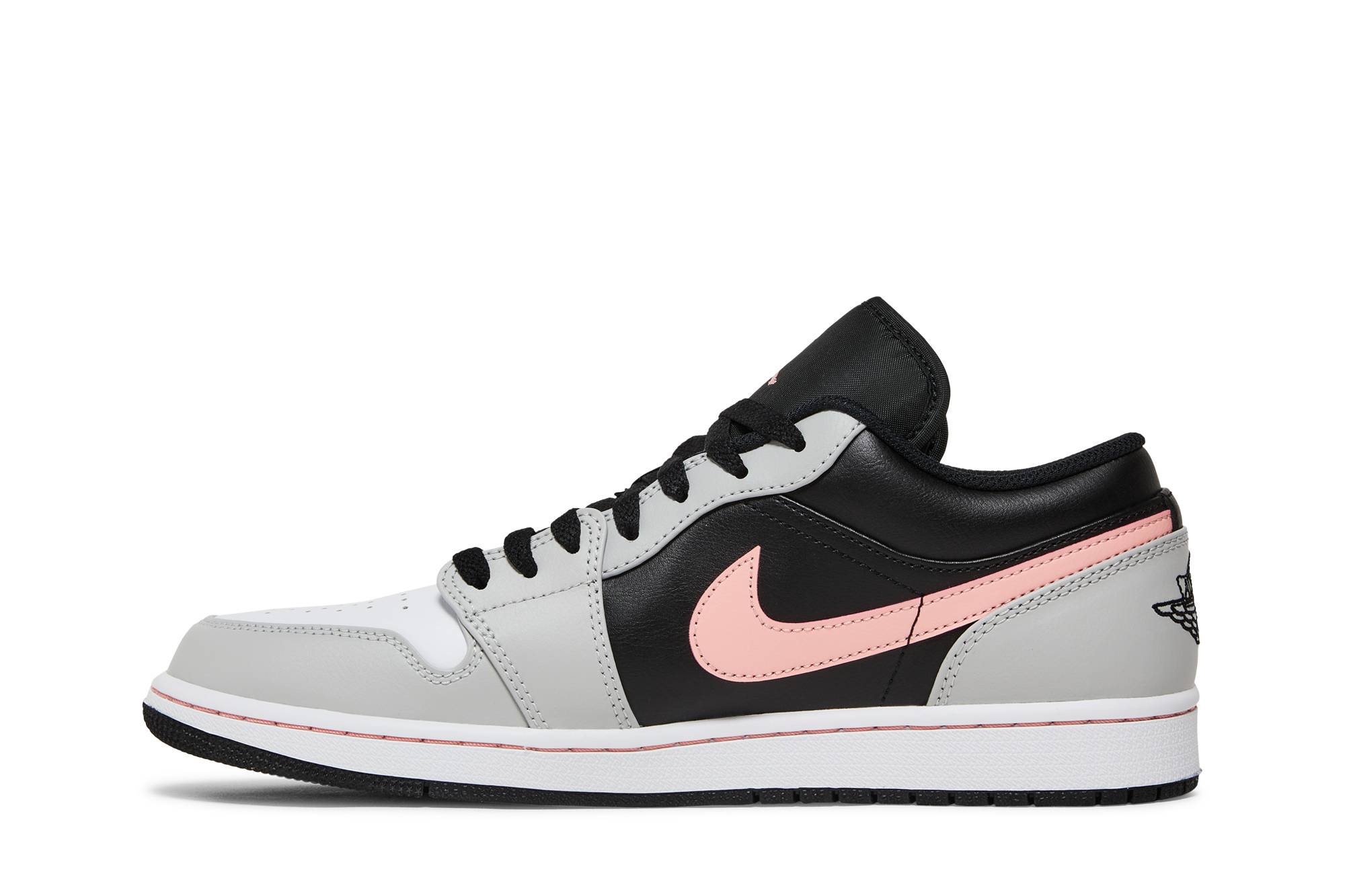 Air Jordan 1 Low ‘Black Grey Pink’ 553558-062 - Image 3