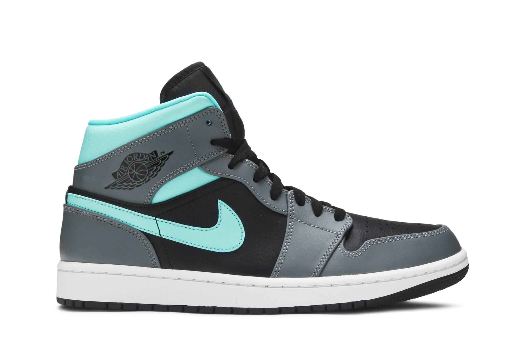 Air Jordan 1 Mid ‘Grey Aqua’ 554724-063