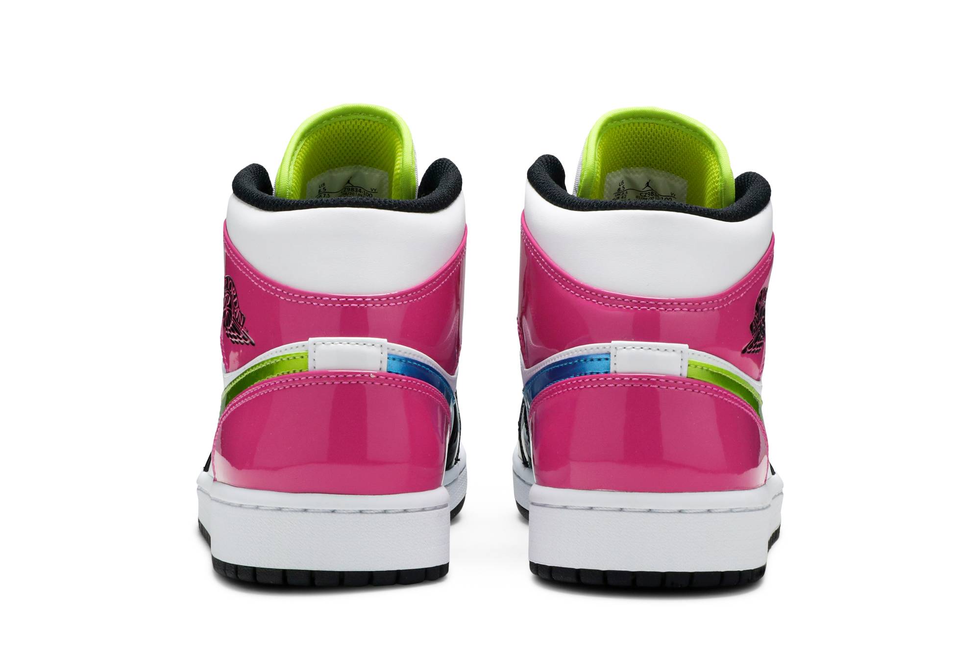 Air Jordan 1 Mid SE Cyber Active Fuchsia CZ9834-100 - Image 6