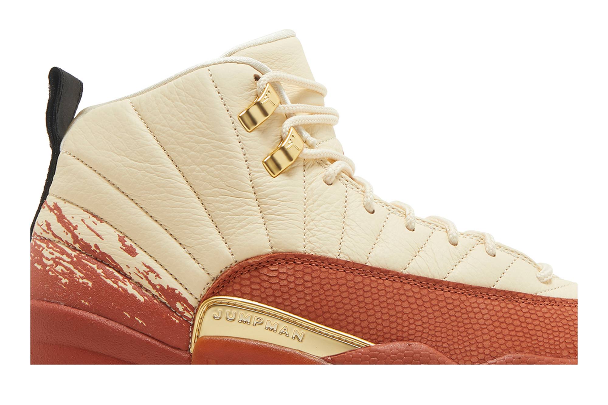 Eastside Golf X Jordan 12 ‘Muslin/Black Burnt Sunrise’ DV1758-108 - Image 2