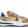 Nike Sacai X VaporWaffle ‘Sesame Blue Void’ Everlasting Sneaker