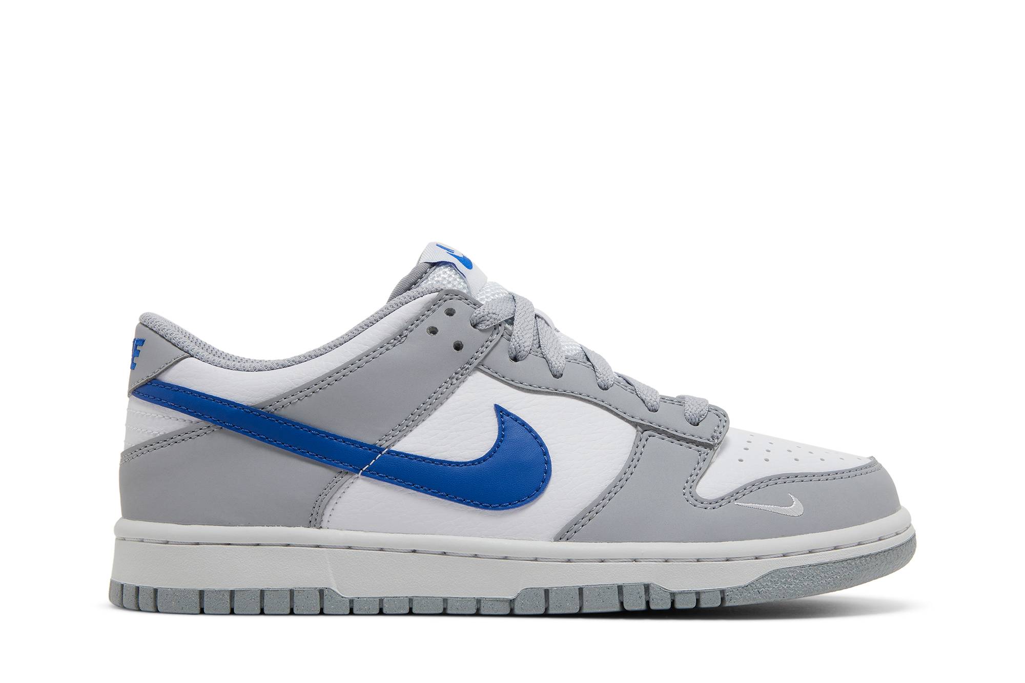 ( Grade School ) Nike Dunk Low Wolf Grey Royal FN3878-001