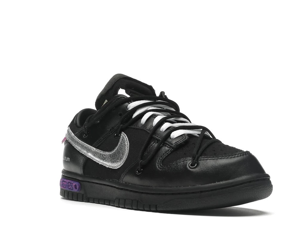 Nike Dunk Low Off-White Lot 50 - Image 2