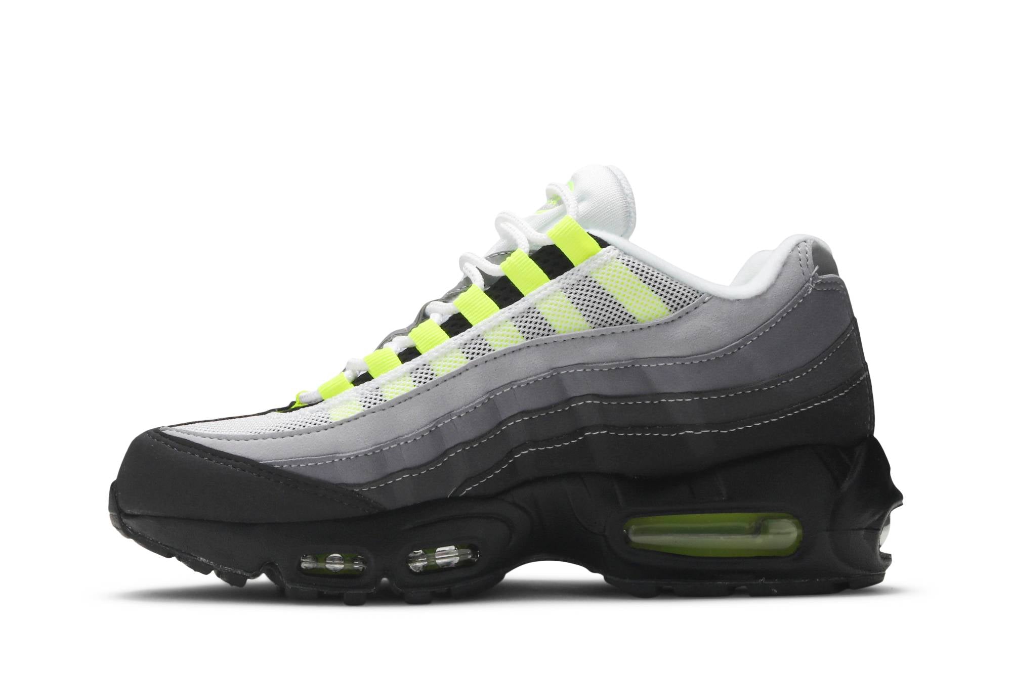 ( Grade School ) Nike Air Max 95 OG ‘Neon’ 2020 CZ0910-001 - Image 3