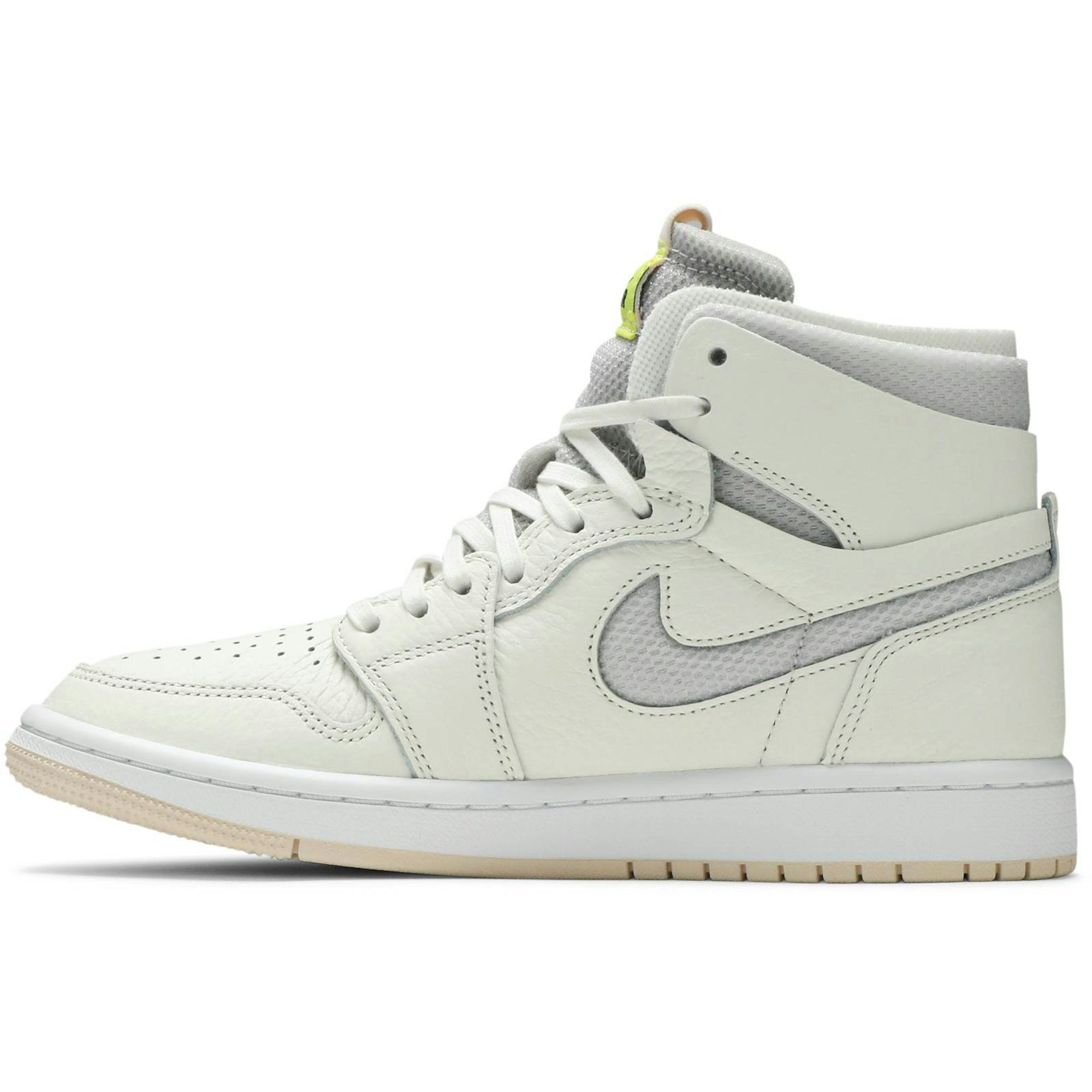 ( Women ) Air Jordan 1 High Zoom Pearl White CT0979-107 - Image 3