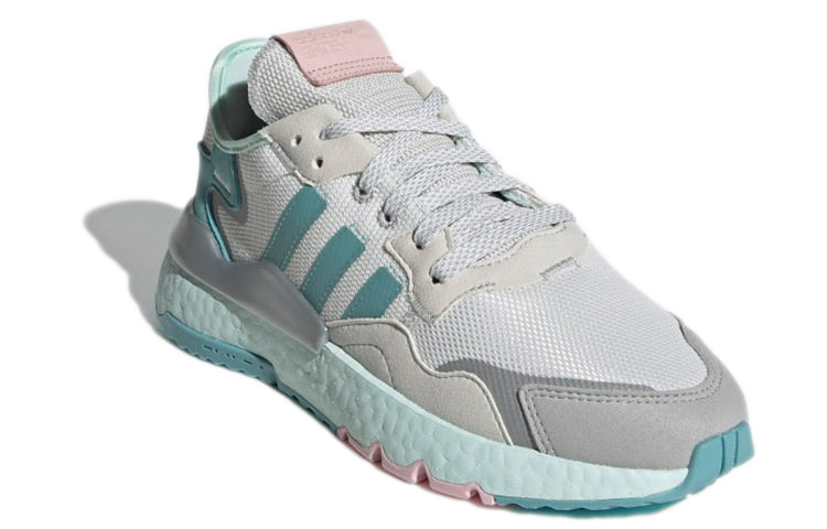 ( Women ) Adidas Originals Nite Jogger Gray Blue White H01729 - Image 3