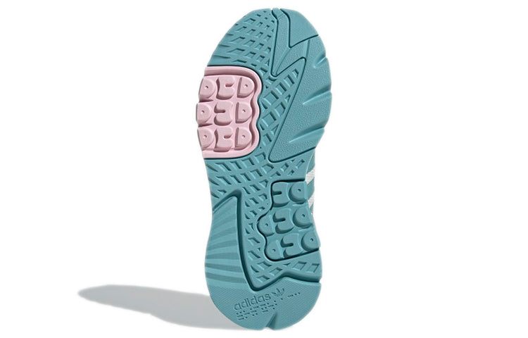 ( Women ) Adidas Originals Nite Jogger Gray Blue White H01729 - Image 6