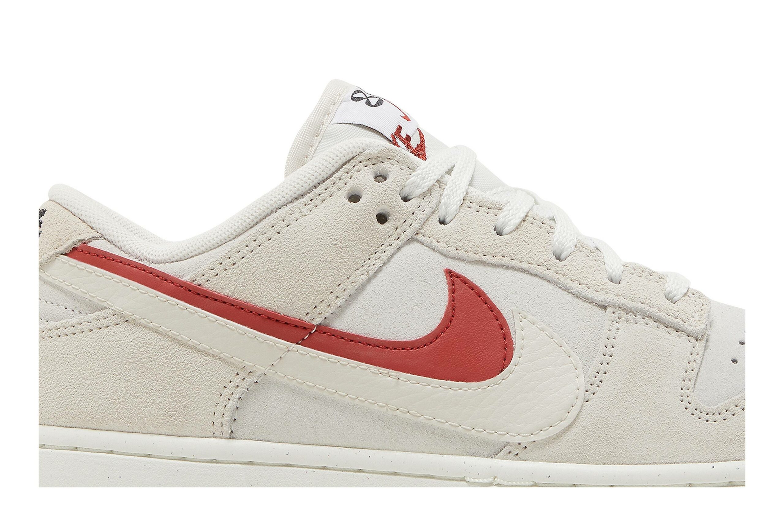 ( Women ) Nike Dunk Low SE ’85’ – Double Swoosh Sail Orange DO9457-100 - Image 2