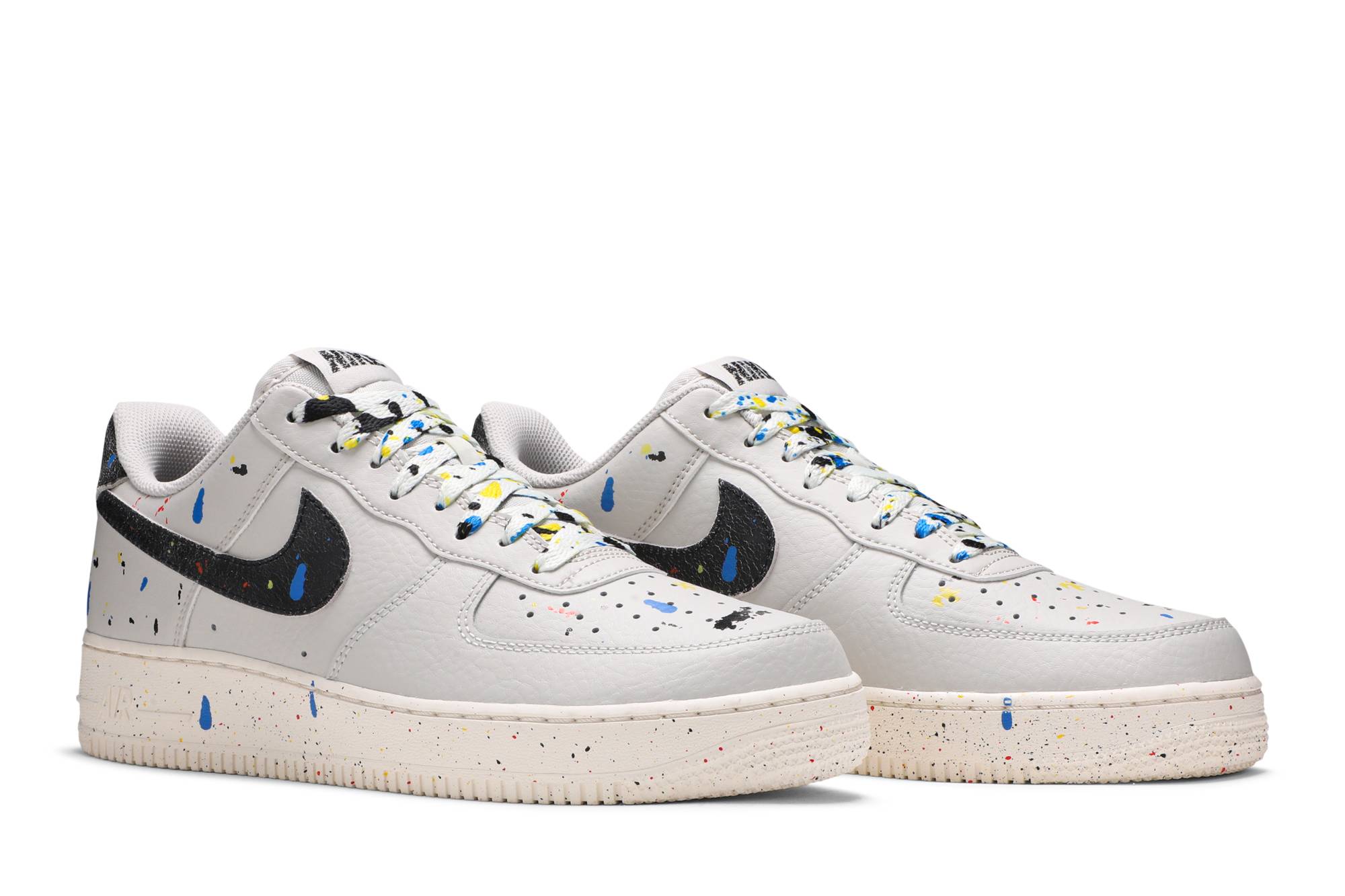 Nike Air Force 1 ’07 LV8 ‘Paint Splatter – Light Bone’ CZ0339-001 - Image 15