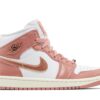 ( Women ) Air Jordan 1 Mid SE ‘Red Stardust’ FB9892-670