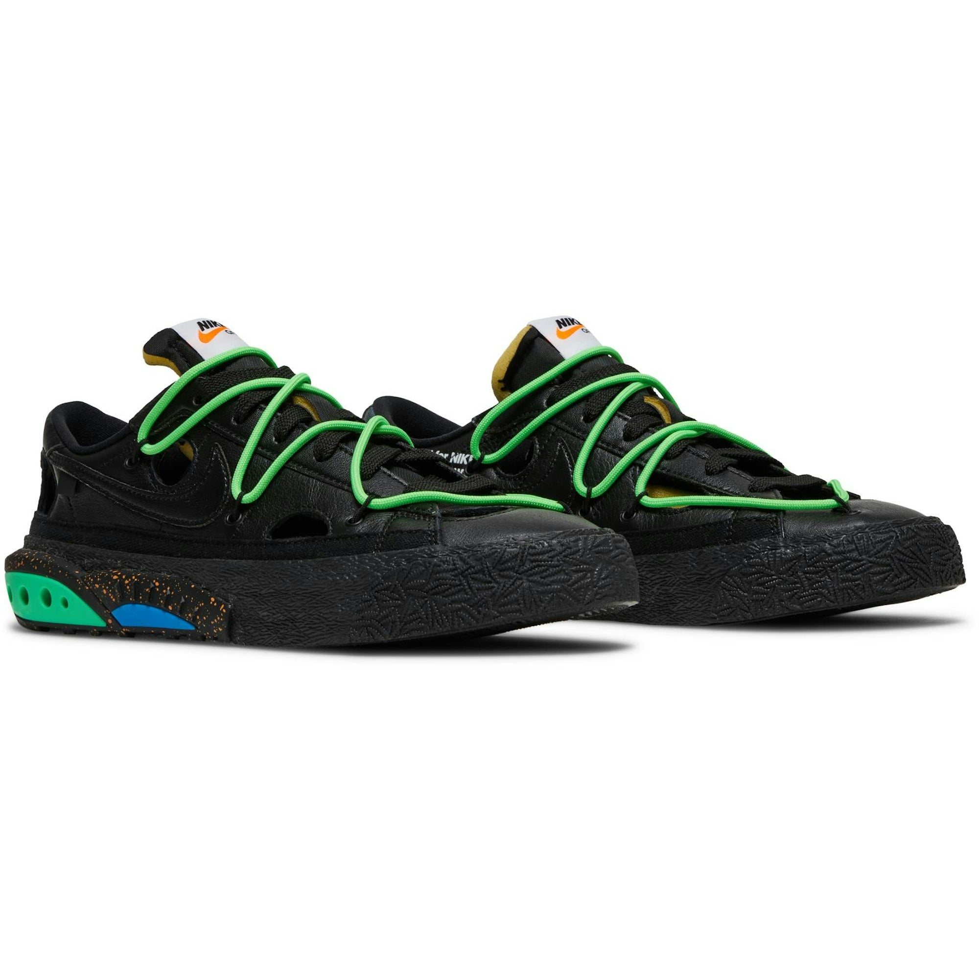 Off-White X Nike Blazer Low Black DH7863-001 - Image 8