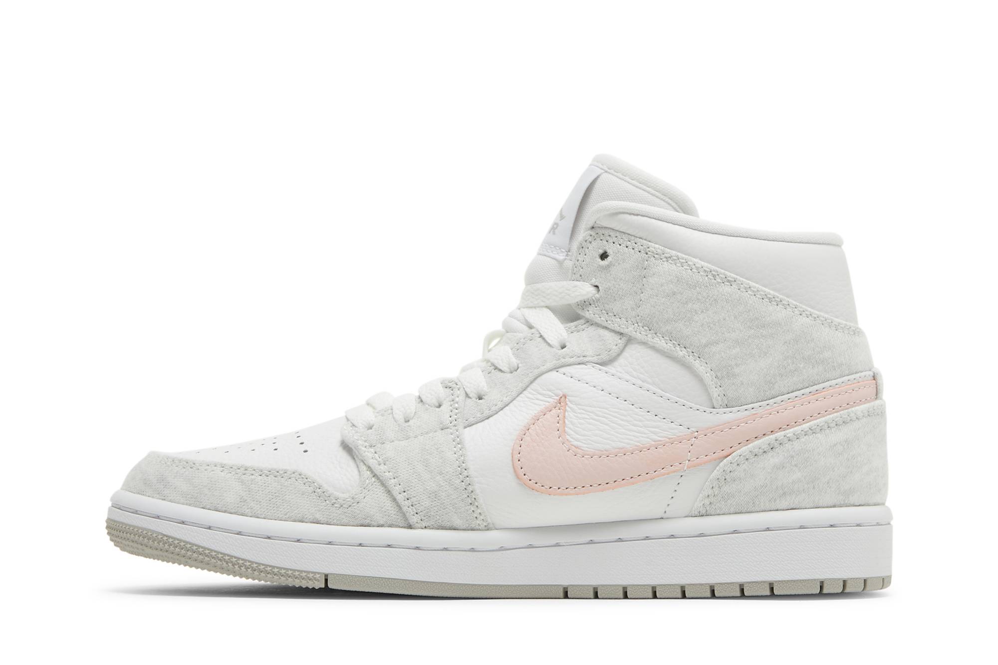 ( Women ) Air Jordan 1 Mid SE White Light Iron Ore DN4045-001 - Image 10