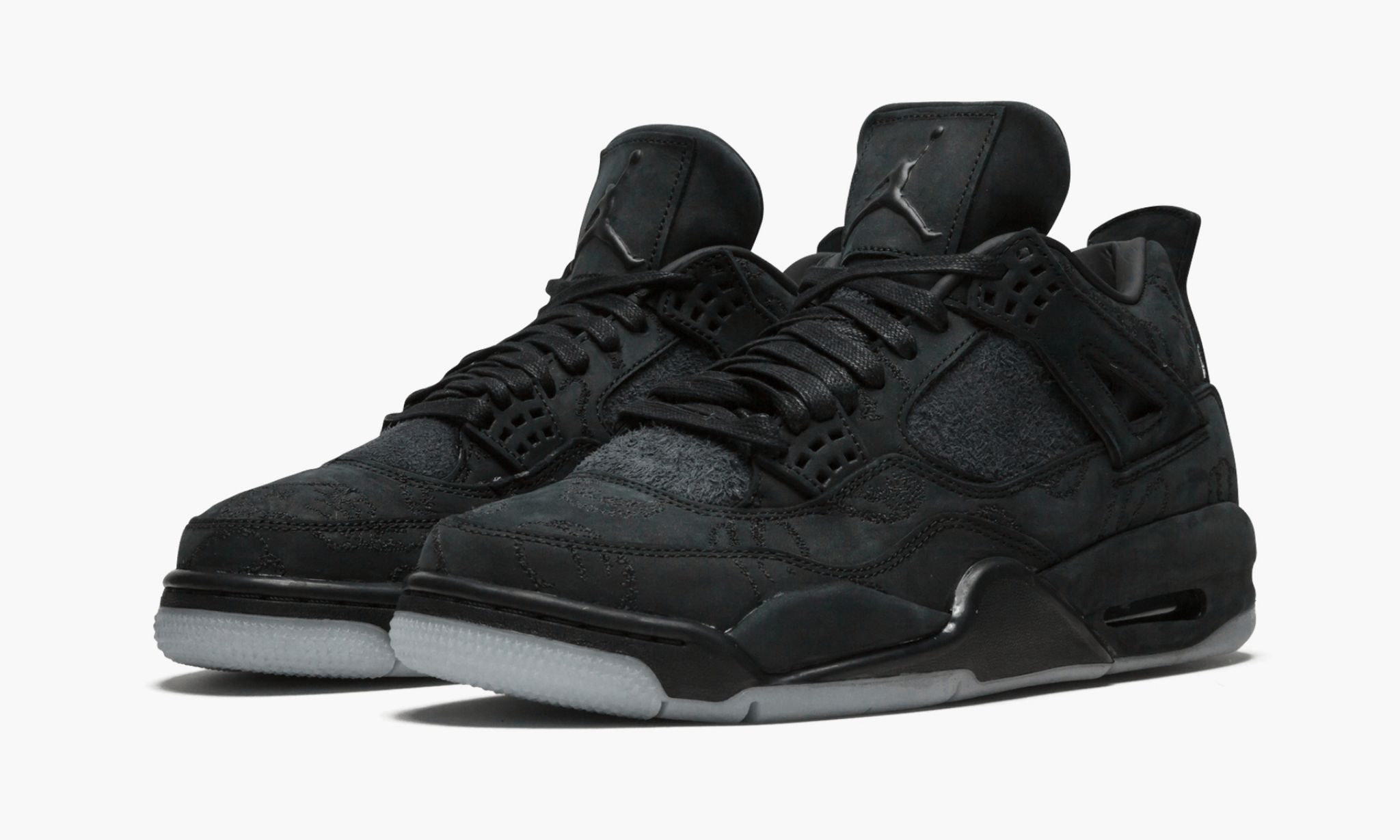 Air Jordan 4 Retro Kaws – Black - Image 3
