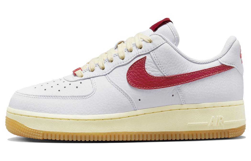 ( Women ) Nike Air Force 1 ’07 ‘White Red Gum’ FN3493-100