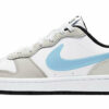 ( Youth ) Nike Court Borough Low /Blue/Grey White CW1624-100