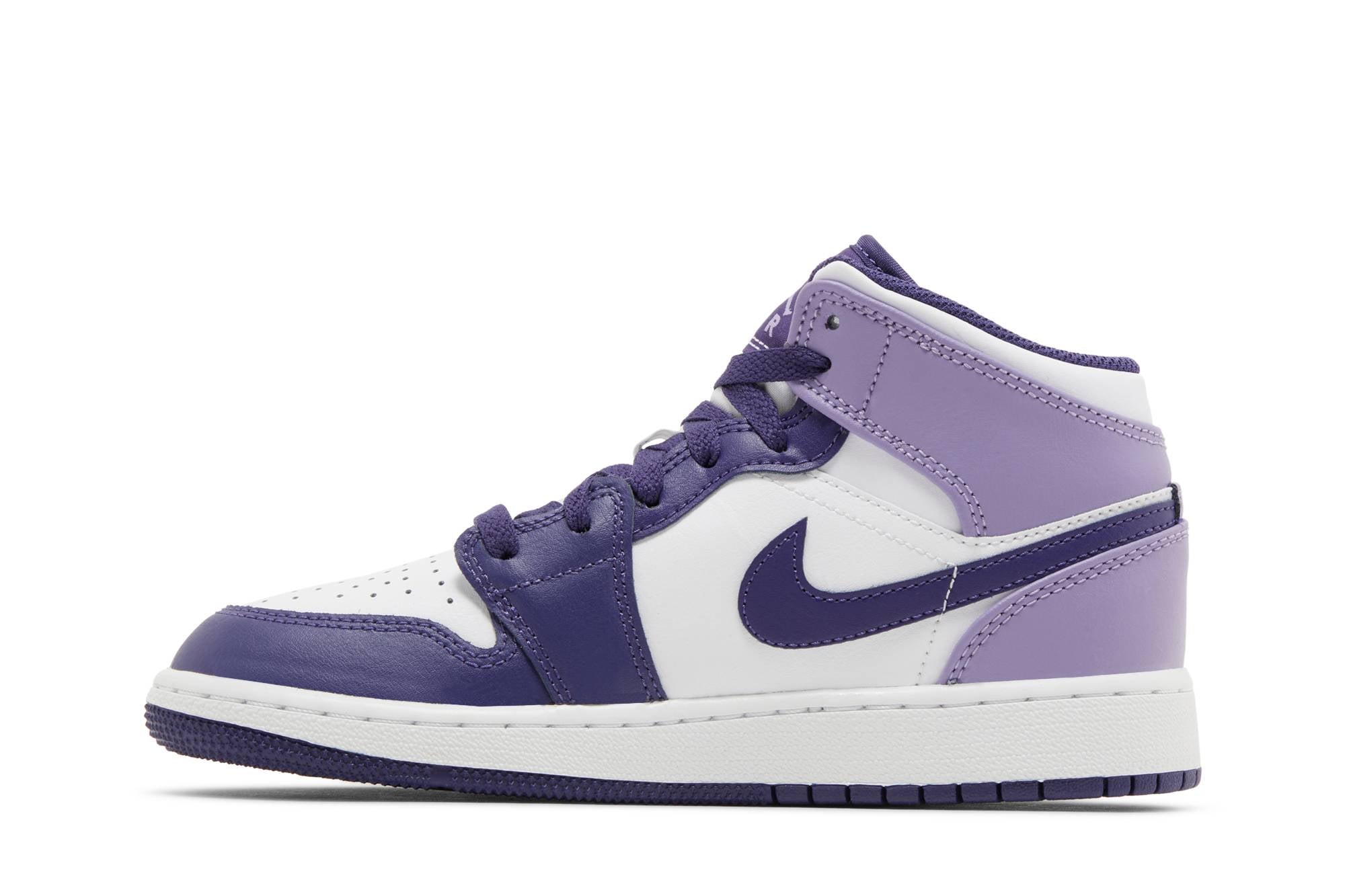 ( Grade School ) Air Jordan 1 Mid Sky J Purple DQ8423-515 - Image 3