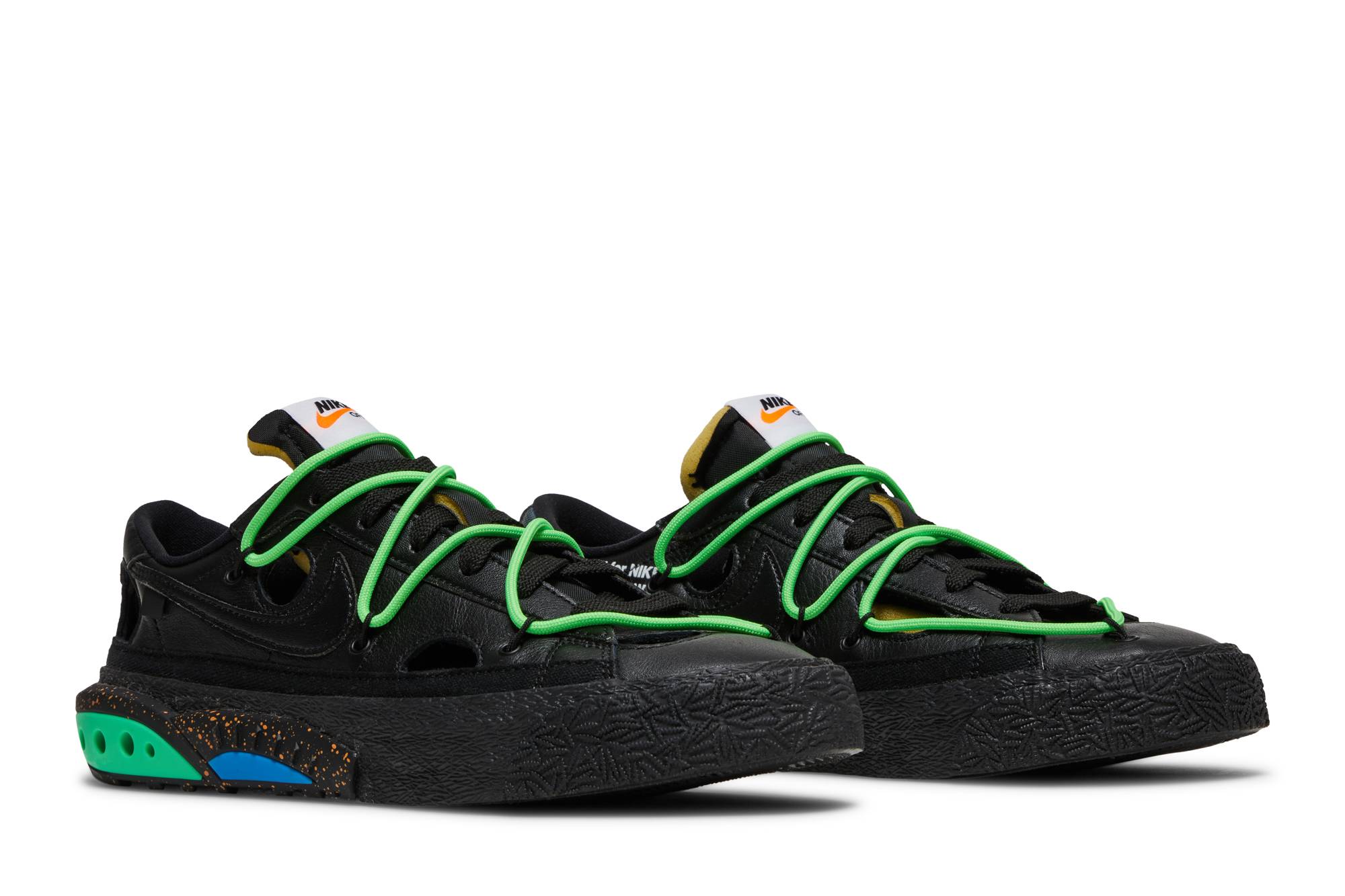 Off-White X Nike Blazer Low Black DH7863-001 - Image 16