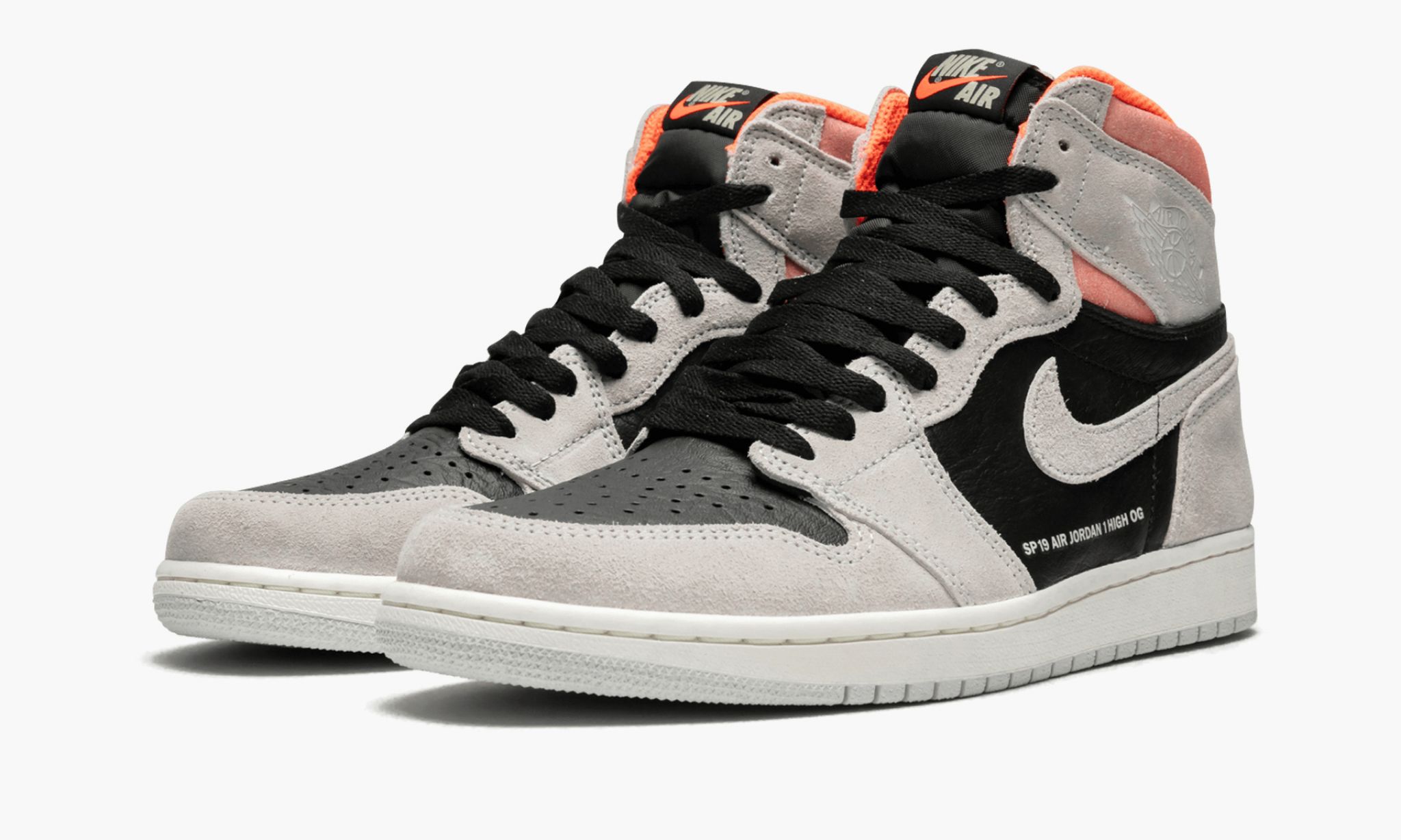 Air Jordan 1 Retro High OG “Neutral Grey/Hyper Crimson” - Image 3