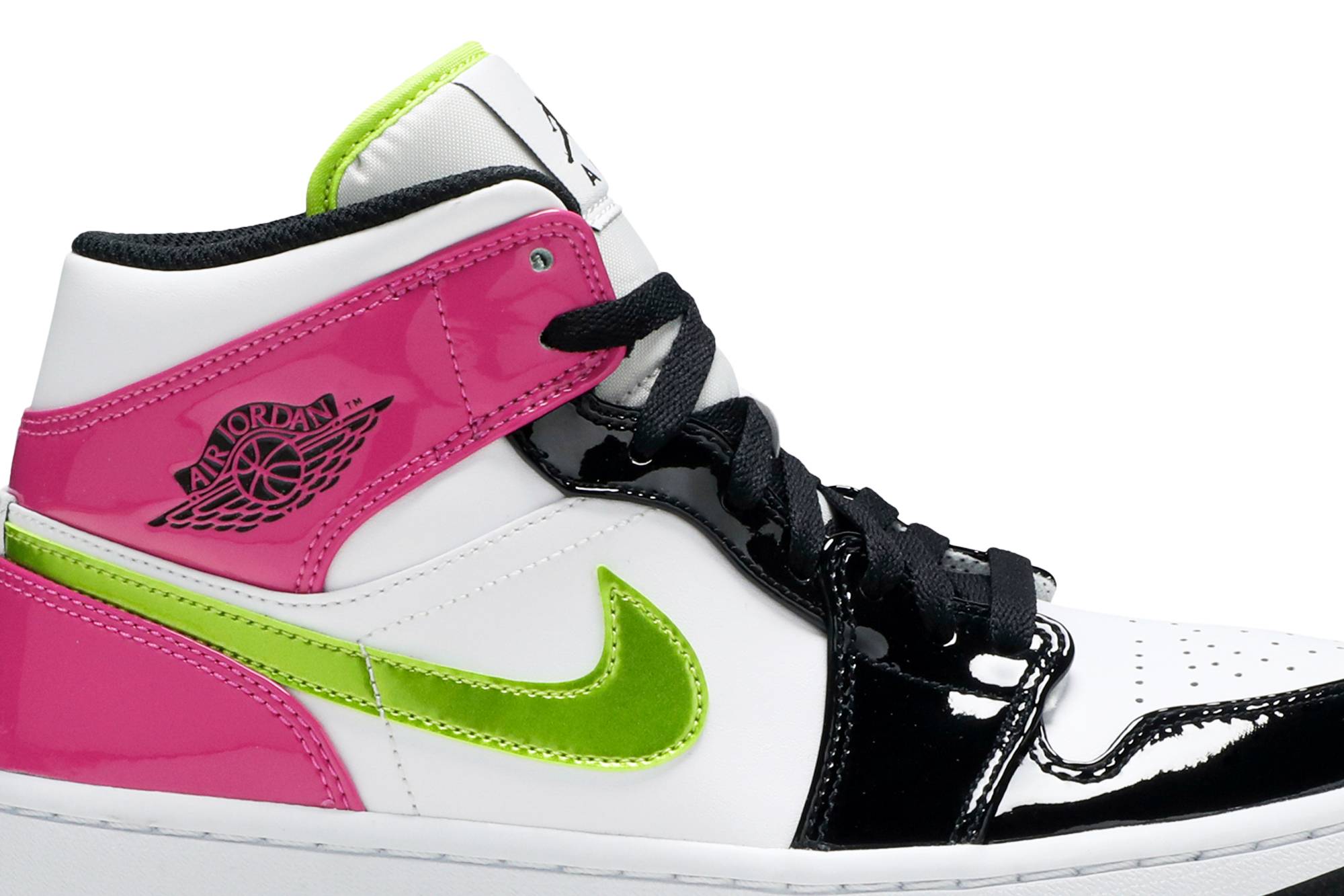 Air Jordan 1 Mid SE Cyber Active Fuchsia CZ9834-100 - Image 2