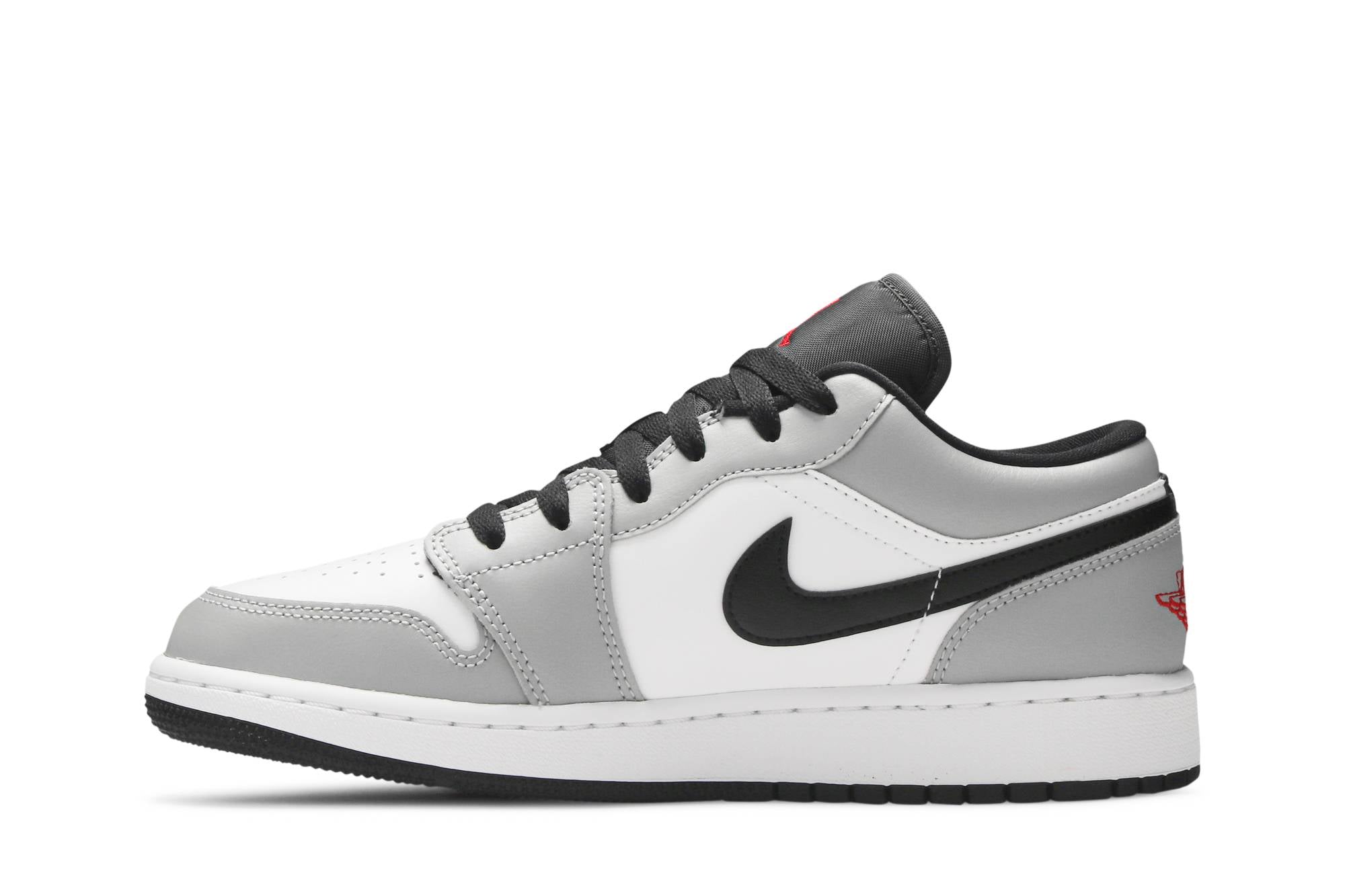 ( Grade School ) Air Jordan 1 Low ‘Light Smoke Grey’ 553560-030 - Image 10