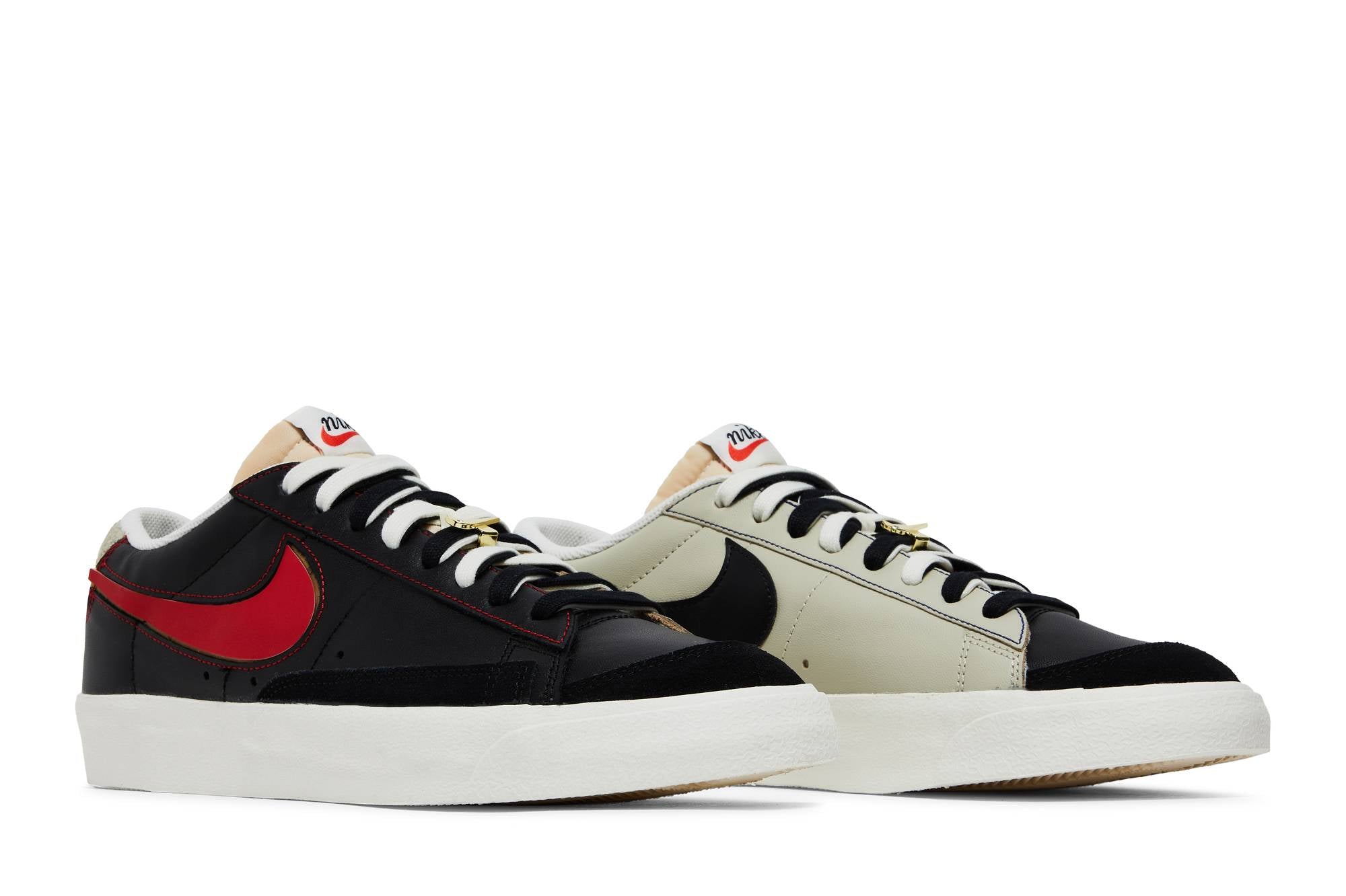 Nike Blazer Low 77 Premium Removable Swoosh – Black DH4370-001 - Image 8