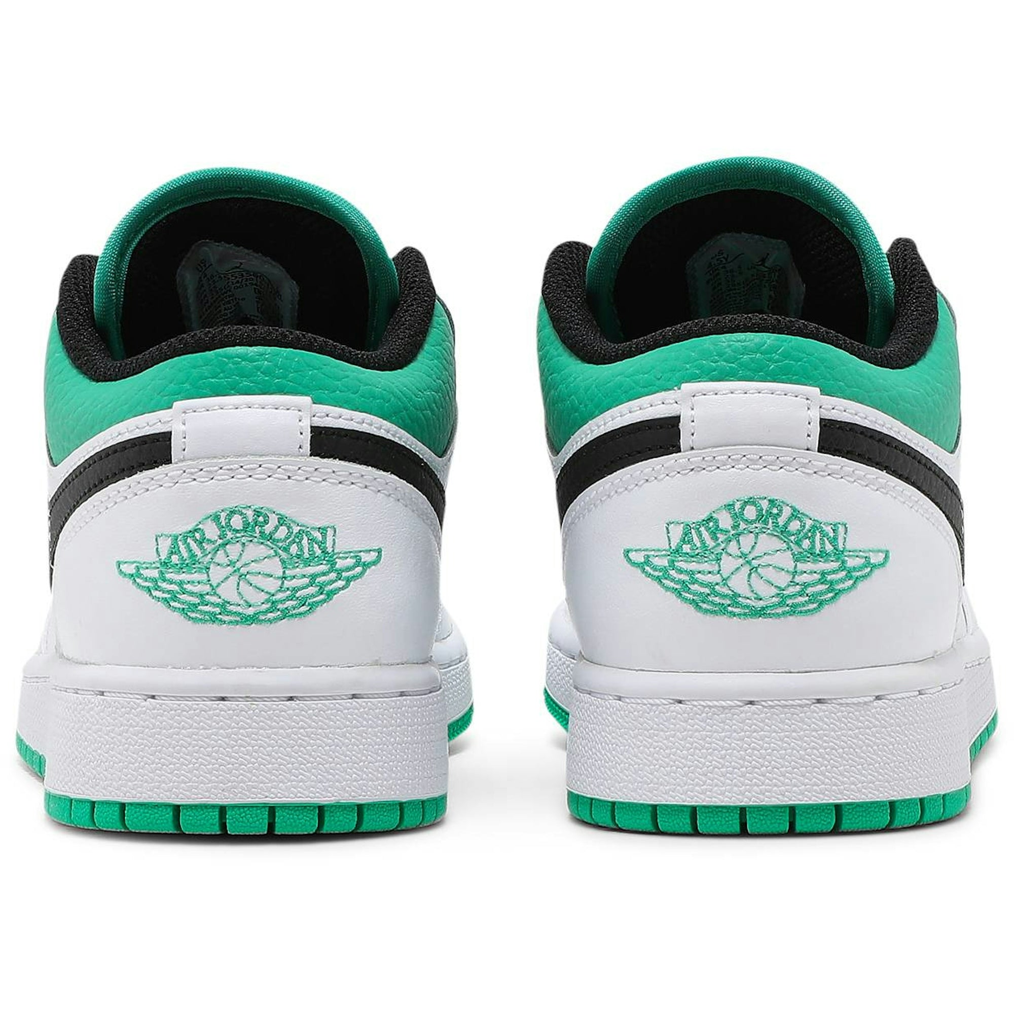 ( Grade School ) Air Jordan 1 Low ‘White Lucky Green’ 553560-129 - Image 6