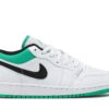 ( Grade School ) Air Jordan 1 Low ‘White Lucky Green’ 553560-129