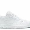 Air Jordan 1 Low ‘Triple White’ Revered Footwear