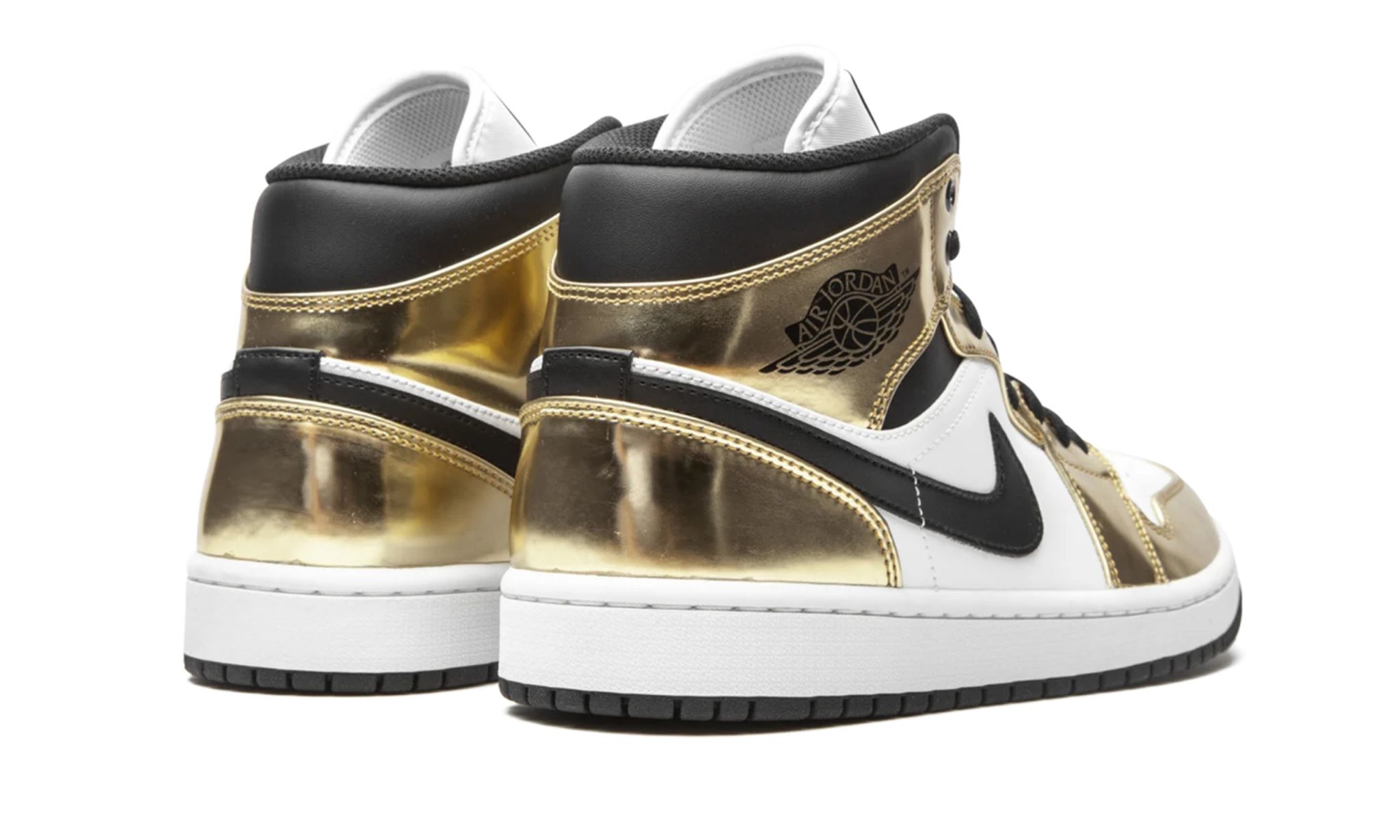 Air Jordan 1 Mid SE “Metallic Gold” - Image 3