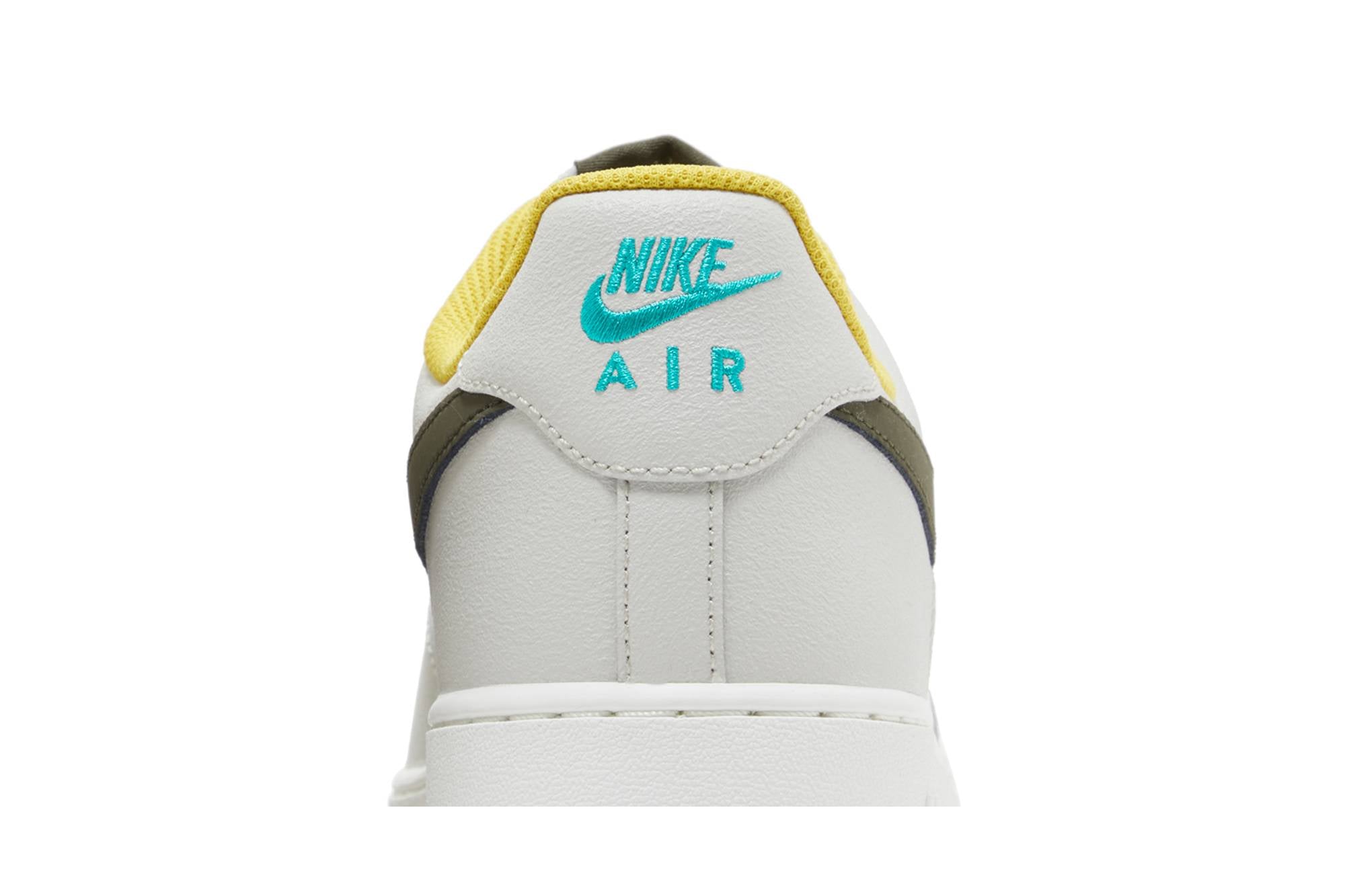 Nike Air Force 1 Low Premium Light Bone Vivid Sulfur FV3628-031 - Image 7